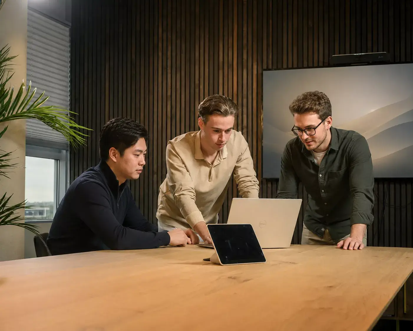 DevDiverse team collaborating in a workspace